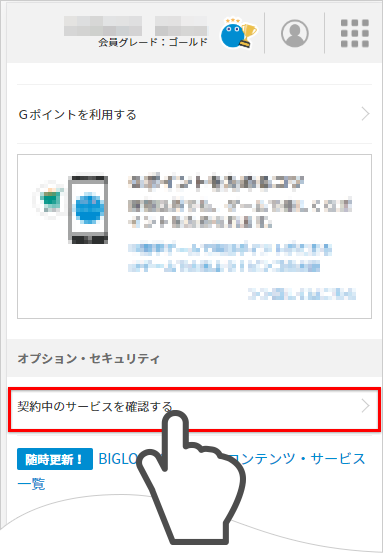 BIGLOBE オプションサービスを解約したい | よくある質問(FAQ