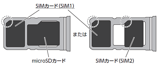 SIMカードの挿入方法 ： OPPO Reno3 A | よくある質問(FAQ) | BIGLOBE ...