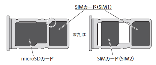 SIMカードの挿入方法 ：moto e7／moto g PRO | よくある質問(FAQ