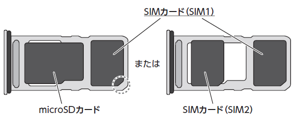 SIMカードの挿入方法 ：AQUOS sense4 plus | よくある質問(FAQ ...