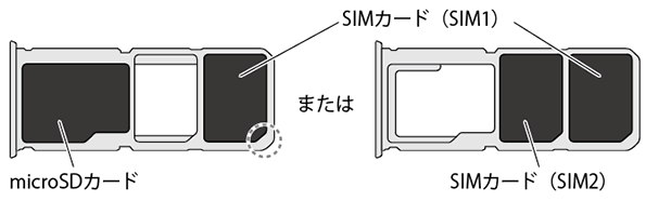 SIMカードの挿入方法 ：OPPO A54 5G | よくある質問(FAQ) | BIGLOBE