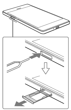 VAIO Phone Biz_SIM取り付け方法_01